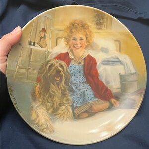 Knowles “Annie and Sandy” China Decorative Plate